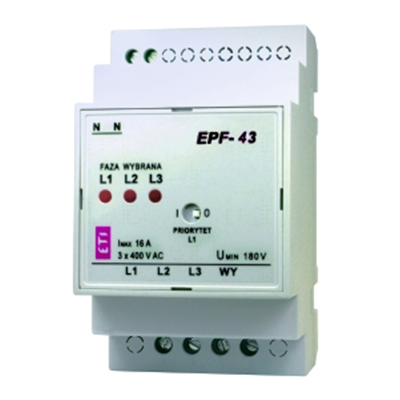 Automatyczny przełącznik faz EPF-43 - A