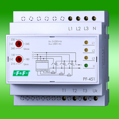 Automatyczny przełącznik faz PF-451