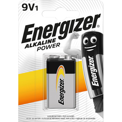 Bateria 9V / 6LR61 alkaliczna Energizer ALKALINE POWER 9V
