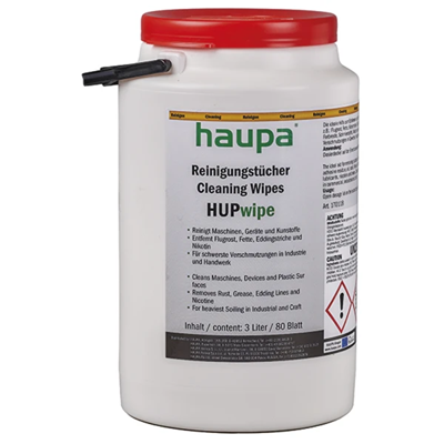 Chusteczki do czyszczenia HUPwipe, 3 litry / 80 arkuszy