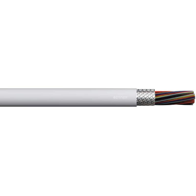 Ekranowany kabel sterowniczy giętkie, żyły kolorowe LiYCY 300/300V 3x1