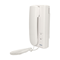 FOSSA INTERCOM Zestaw domofonowy jednorodzinny, podtynkowy z interkomem, biały