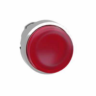 Harmony XB4 Główka przycisku wystającego z samoczynnym powrotem LED czerwona metalowa