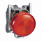 Harmony XB4 Lampka sygnalizacyjna z czerwoną żarówką 250V