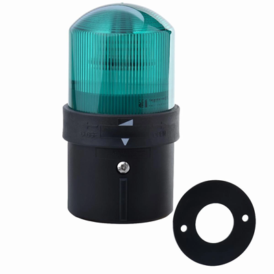 Harmony XVB Sygnalizator świetlny Ø70 zielony światło ciągłe LED 24VAC/DC