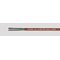 Kabel elastyczny 2x0.5 izolacja silikon odporny na temp do 180 stopni czerw-brąz