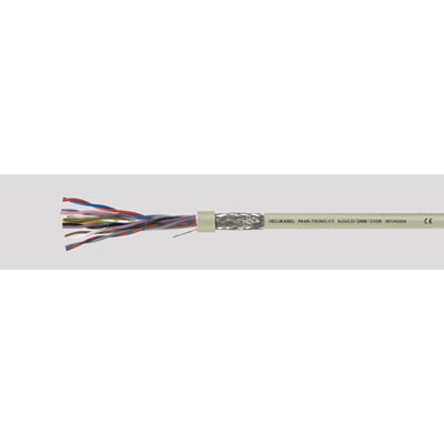 Kabel elastyczny 2x1 żyły kolorowe ekranowany bez żyły ochronnej