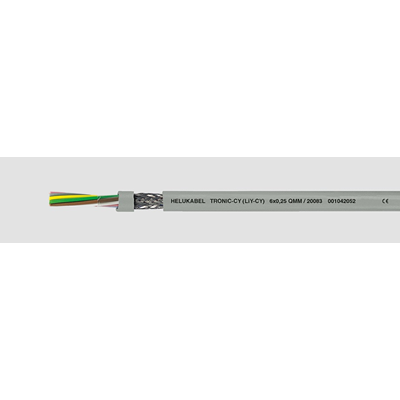 Kabel elastyczny TRONIC CY 4X0.75 żyły kolor. ekranowany
