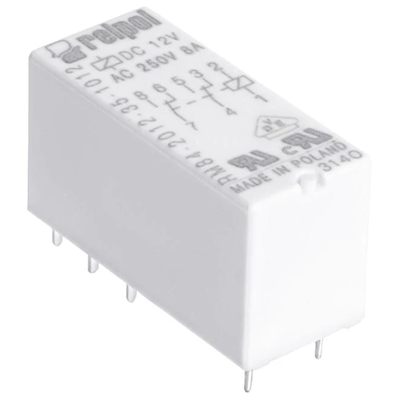 Przekaźnik elektromagnetyczny RM84-2012-35-1024 miniaturowy do obwodu drukowanego i gniazda wtykowego