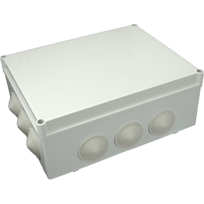 S-BOX Puszka instalacyjna 300x120x220 12 dławików PG29 IP55