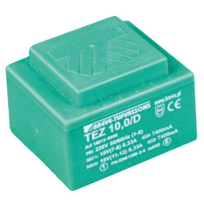 Transformator jednofazowy TEZ 10,0/D 230/ 9- 9V