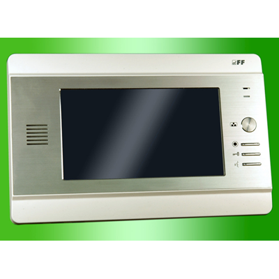 Wideodomofon z monitorem LCD 7'' F&F 14,5V 7W biały