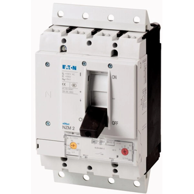 Wyłącznik mocy, 4-biegunowy, 160A, 150kA, wtyk, ochrona instalacji i kabliowy NZMH2-4-A160-SVE