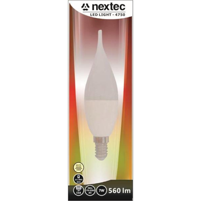 Żarówka LED Nextec 7W E14 560lm WW