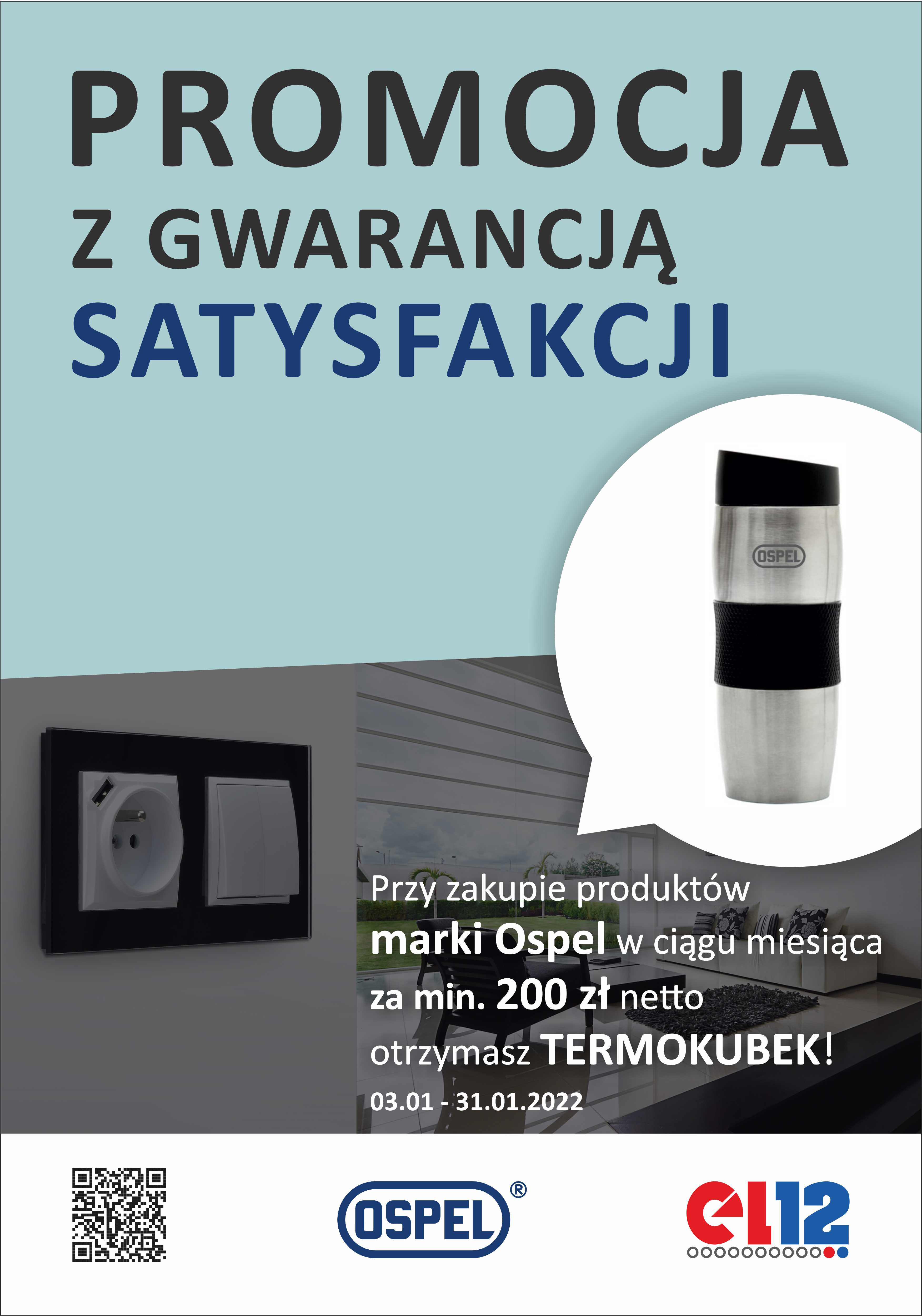 plakat promocja Gwarancja satysfakcji