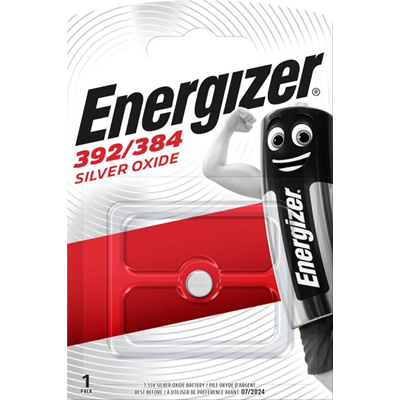 Bateria 392 / 384 / SR41 srebrowa guzikowa Energizer SILVER OXIDE 1,55V