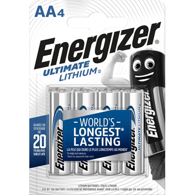 Bateria AA / FR6 / L91 litowa Energizer ULTIMATE LITHIUM 1,5V 4szt