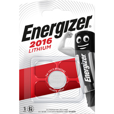 Bateria CR2016 litowa guzikowa Energizer LITHIUM 3V