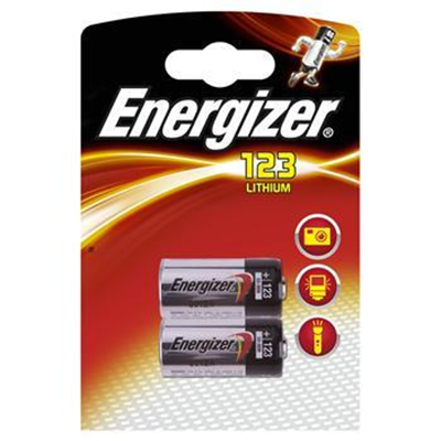 Bateria Photo Lithum Energizer, 123