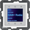BERKER B.KWADRAT/B.3/B.7 Radio Touch DAB+ z Bluetooth biały połysk