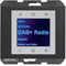 BERKER K.1 Radio Touch DAB+ z Bluetooth antracyt mat lakierowany