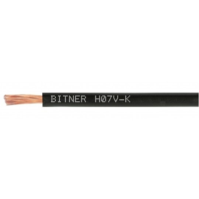 BITONE Przewód instalacyjny H07V-K 1x2,5mm2 450/750V czarny