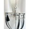 DIABLO Lampa wisząca E14 IP20 srebrna z białymi abażurami