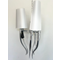DIABLO Lampa wisząca E14 IP20 srebrna z białymi abażurami