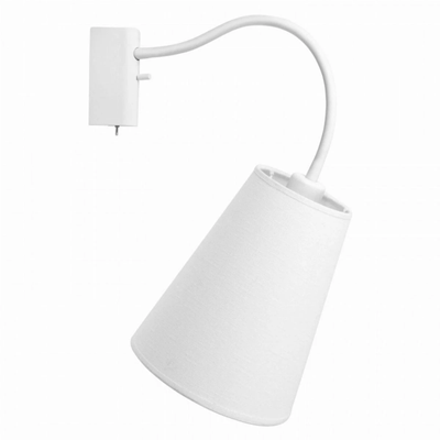 FLEX SHADE Lampa ścienna E27 IP20 biała