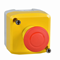 Harmony XALK Żółta kaseta sterownicza przystosowana do przycisku bezpieczeństwa 1NO+2NC