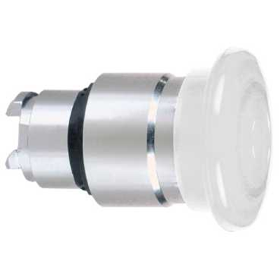 Harmony XB4 Napęd przycisku grzybkowego Ø40 biały samopowrotny LED metalowy