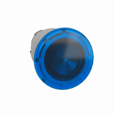 Harmony XB4 Napęd przycisku grzybkowego Ø40 niebieski samopowrotny LED metalowy