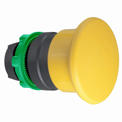 Harmony XB5 Główka przycisku grzybkowego Ø40 żółta z samoczynnym powrotem plastikowa