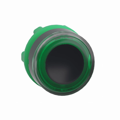 Harmony XB5 Główka przycisku z samopowrotem podświetlany pierścień zielona plastikowa