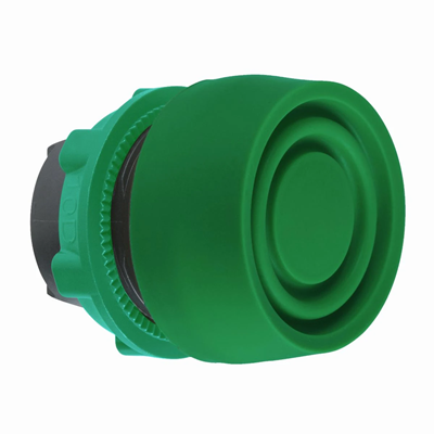 Harmony XB5 Napęd przycisku okapturzony Ø22 zielony samopowrotny okrągły plastikowy
