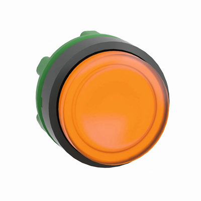 Harmony XB5 Napęd przycisku wystającego pomarańczowy push push LED plastikowy