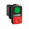 Harmony XB5 Przycisk podwójny zielony/czerwony LED 120V plastikowy typowa I/O