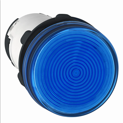 Harmony XB7 Lampka sygnalizacyjna niebieska 250V bezpośrednie do żarówki standardowe