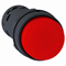 Harmony XB7 Monolityczny przycisk wystający czerwony samopowrotny bez oznaczenia 1NC