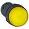 Harmony XB7 Przycisk wystający żółty samopowrotny bez oznaczenia LED 230V