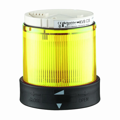 Harmony XVB Element świetlny Ø70 żółty światło ciągłe LED 120VAC