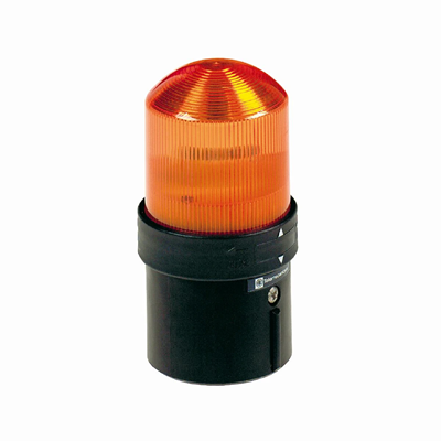 Harmony XVB Sygnalizator świetlny Ø70 pomarańczowy migający LED 230VAC