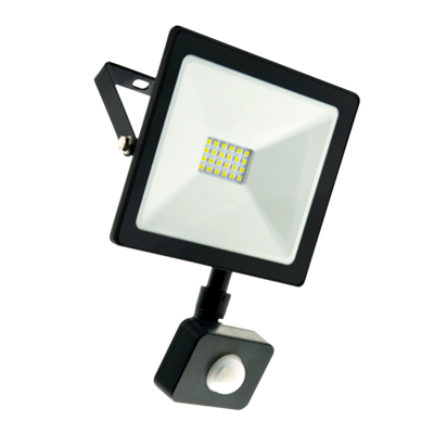 HEDA Naświetlacz LED z sensorem PIR 20W 1500lm IP44 WW