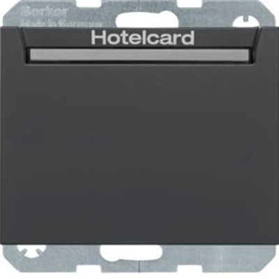 K.1 Łącznik przekaźnikowy na kartę hotelową antracytowy matowy