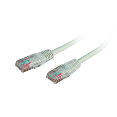 Kabel krosowy EmiterNet UTP kat.5E PVC 0,5m szary
