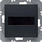 KNX RF QUICKLINK B.KWADRAT/B.3/B.7 Przycisk 1-krotny płaski z baterią słoneczną antracyt matowy