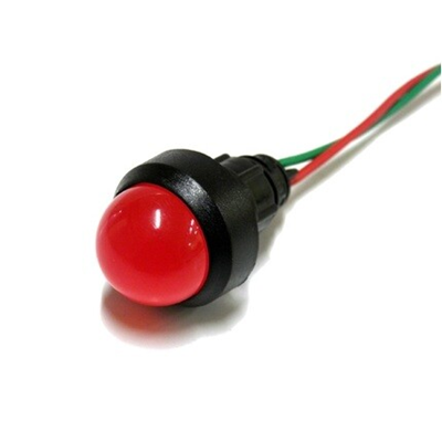 Kontrolka LED 20MM 24V AC/DC czerwona