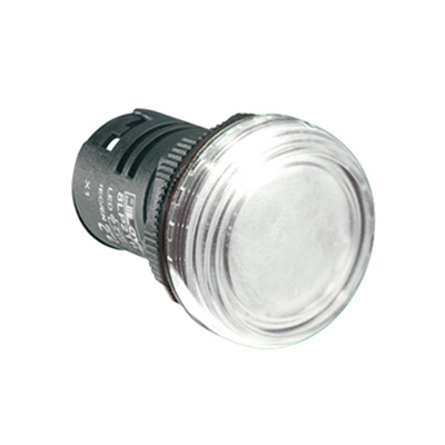 Lampka kontrolna LED biała 24VAC/DC
