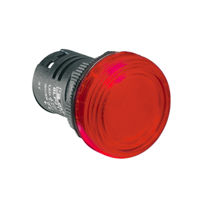 Lampka kontrolna LED czerwona 230VAC