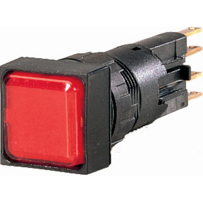 Lampka sygnalizacyjna soczewka czerwona, z żarówką 24V, Q18LF-RT/WB